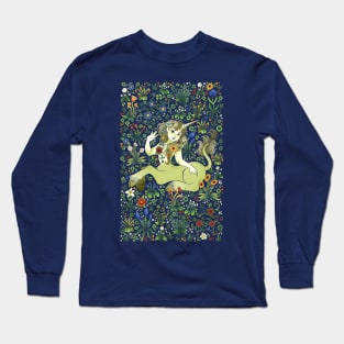 Unicorn in a Field of Wildflowers Long Sleeve T-Shirt